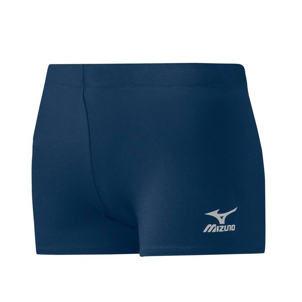 Womens Mizuno Vortex Hybrid Volleyball Shorts Navy Philippines (STWHLP247)